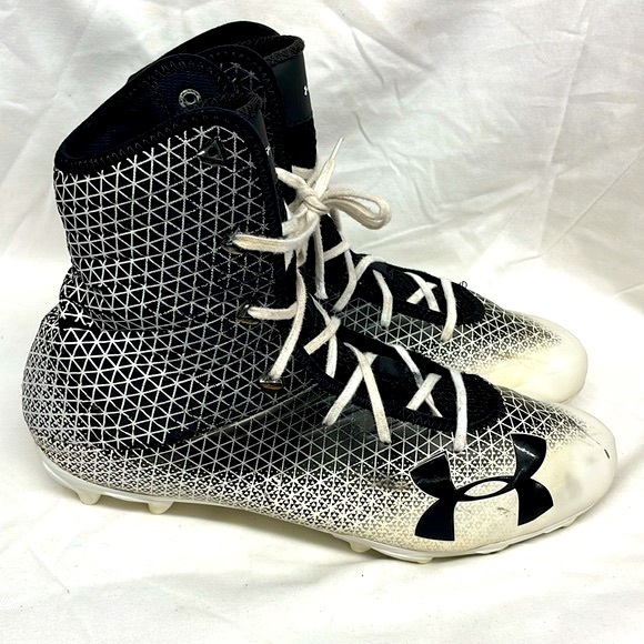 Under armor highlight select high top cleats men sz 13 - Picture 3 of 9